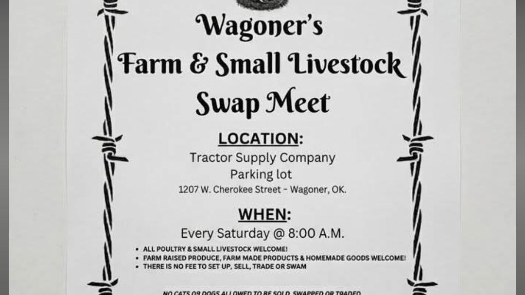 Wagoner Farm & Small Livestock Swap Meet Poultry/Exotics