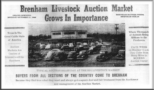 Cattleman's Brenham Livestock Auction Livestock