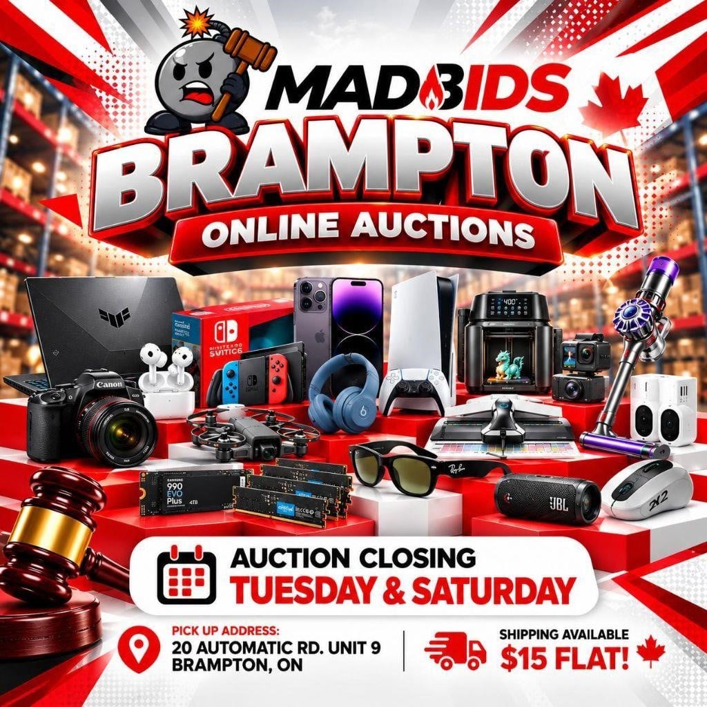 Mad Bids Brampton