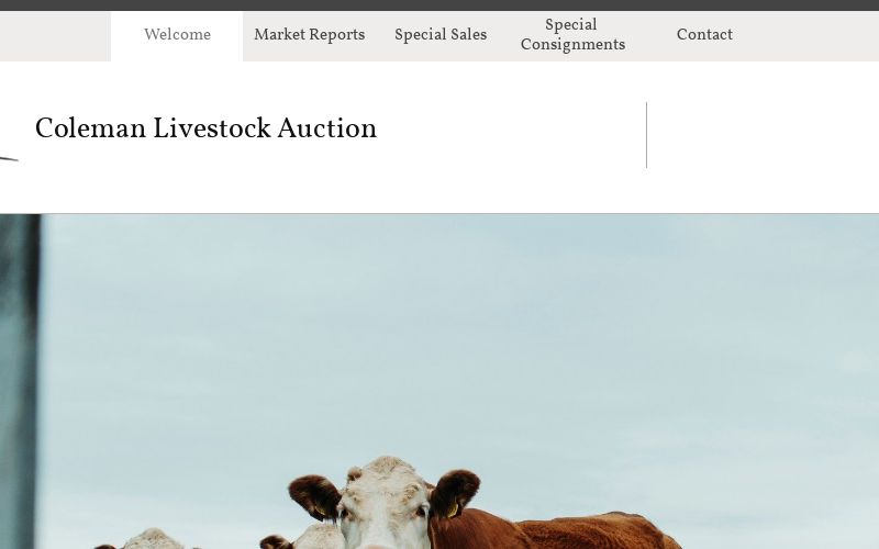 Coleman Livestock Auction