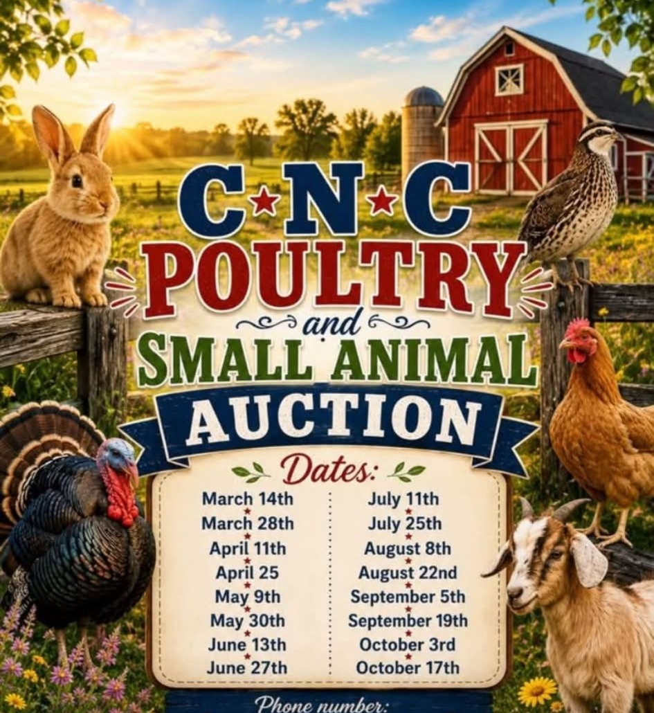 C*N*C Poultry and Small Animal Auction